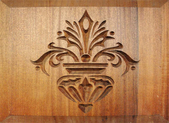 wood engraving cutting by 3dcnc router