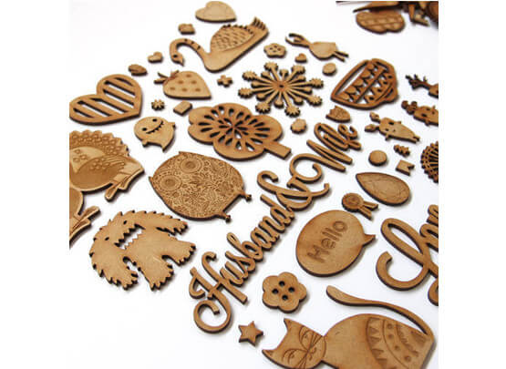 Leather and rubber co2 laser engraving cutting