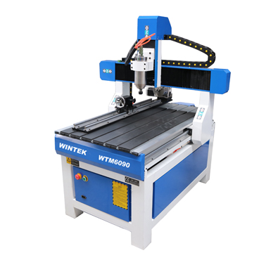Desktop 6090 CNC router for sale with rotary