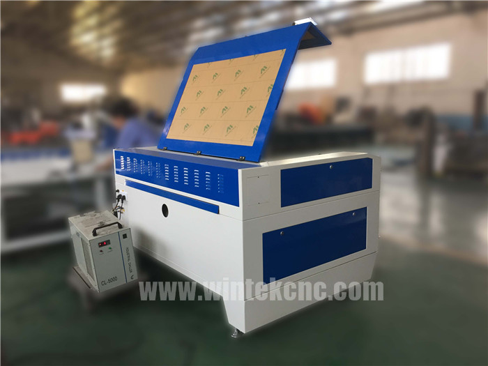 double tubes co2 laser engraving cutting machine