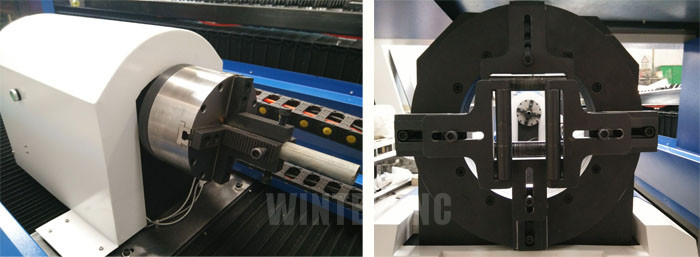 rotary of fiber laser cutting machine