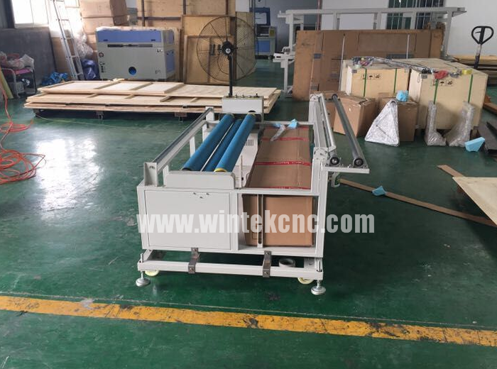 fabric roller conventor system for fabric laser cutting machine