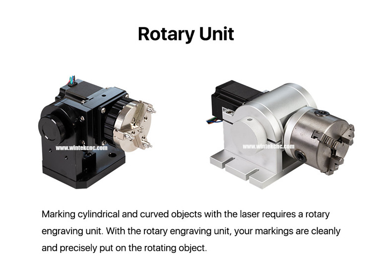rotary of Small metal laser engravers for sale