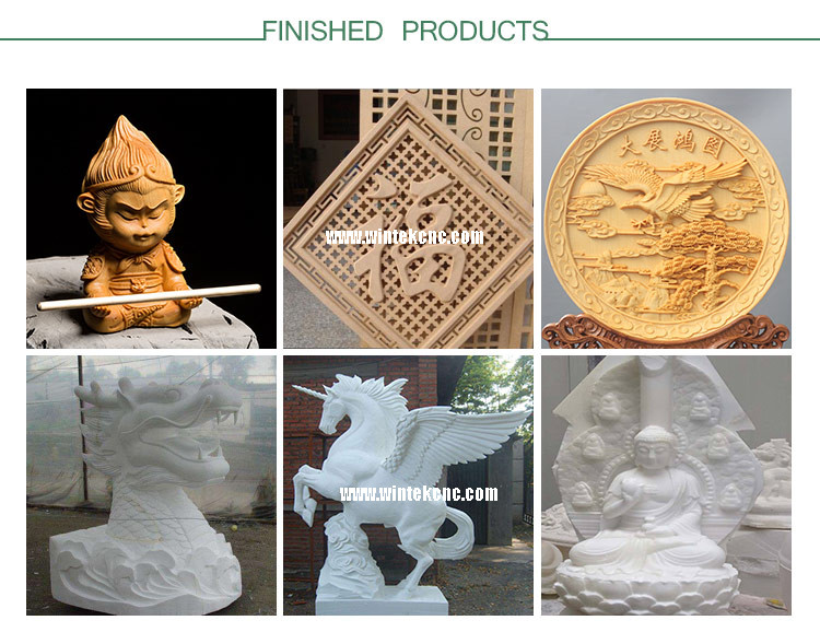 sample of stone carving cnc router machine