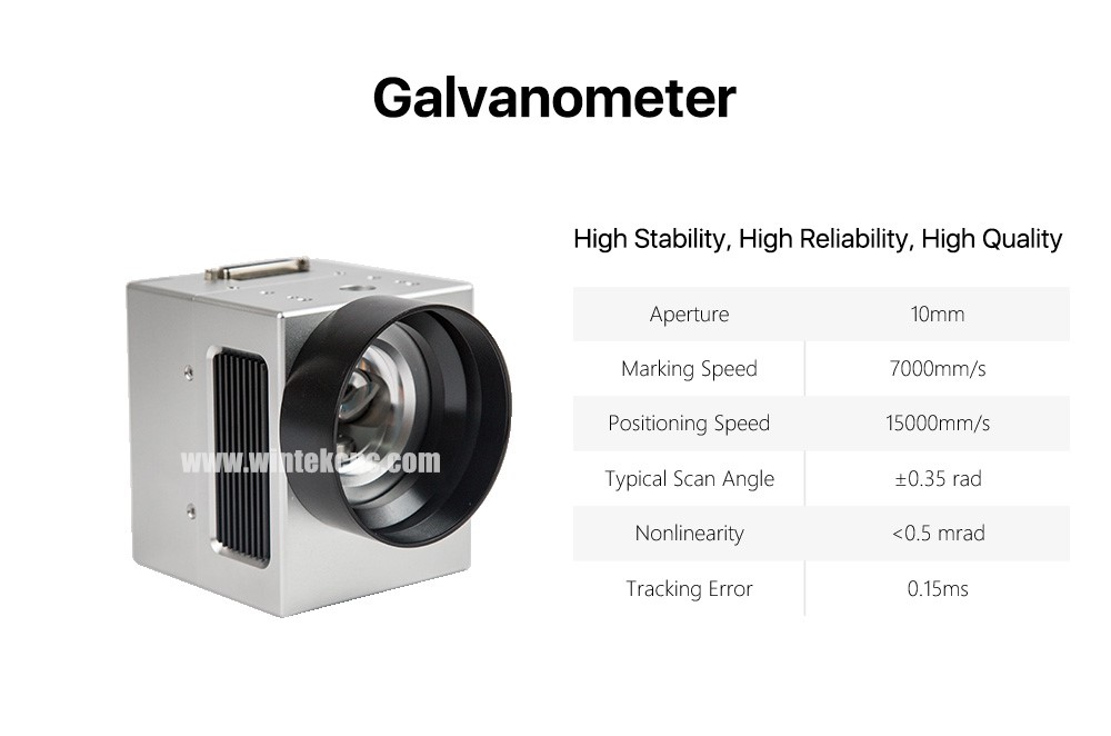 Galvanometer of fiber laser marking machine