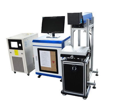 Nonmetal and plastic co2 laser marking machine for sale