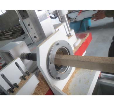 China wood turning cnc wood lathe machine for sale with cheap price