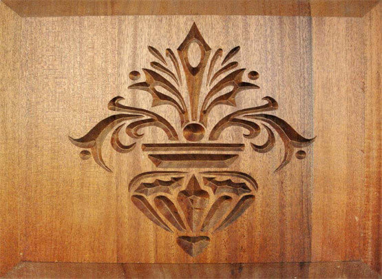 wood engraving cutting by 3dcnc router