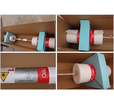 Reci Laser Tube on Co2 Laser Machine