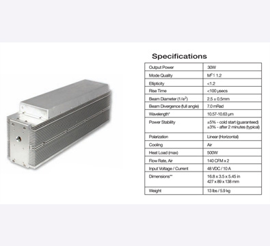 Synrad Galvo Co2 Laser Marking Machine 10w 30w 60w