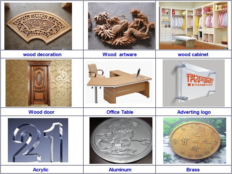 sample of 1325 3d wood carving machine for sale / cnc wood cutting machine