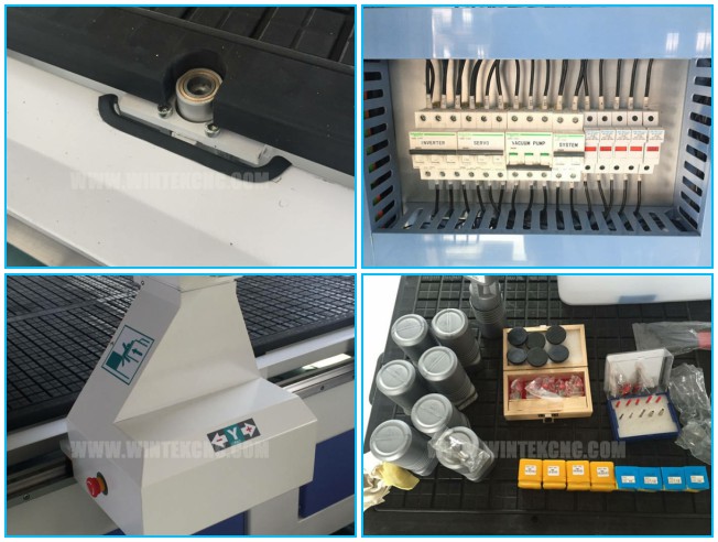Automatic tool changer linear ATC CNC Router Machine Show