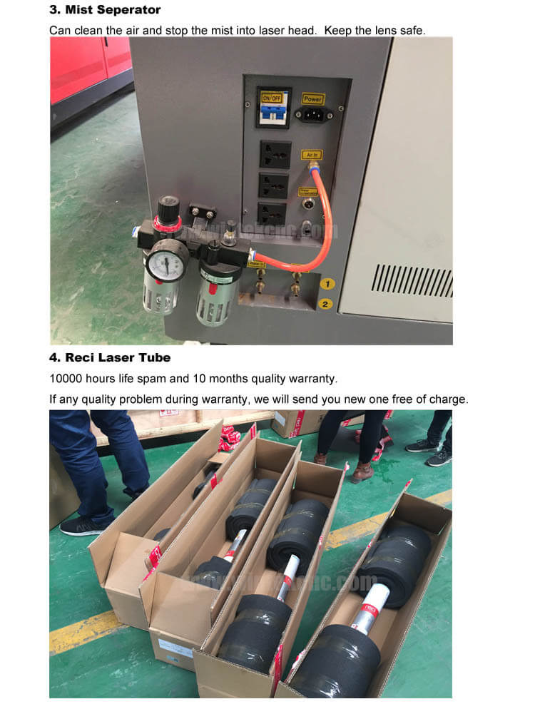 detail of 150w laser cutting machine for sale,150w laser cutter for sale