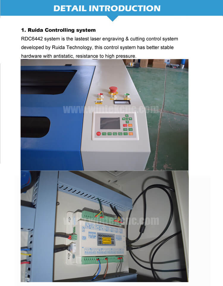 laser wood carving machine,1390 laser cutting machine detail