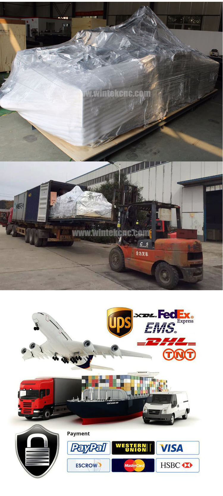 packing and shipping