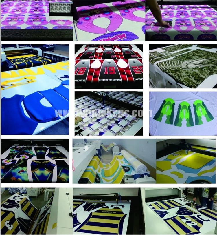 Automatic CCD Camera laser cutting machine,auto feeding laser cutting machine