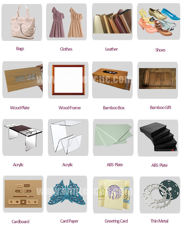 sample of automatic fabric laser cutting machine