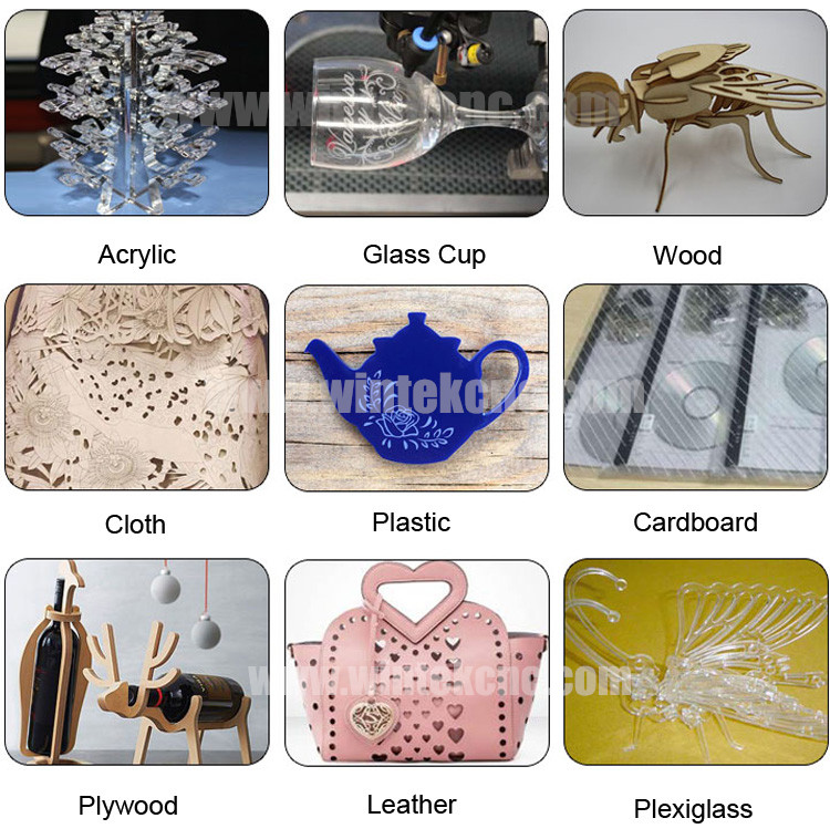 Cheap 80w co2 wood laser engraver machine for sale sample